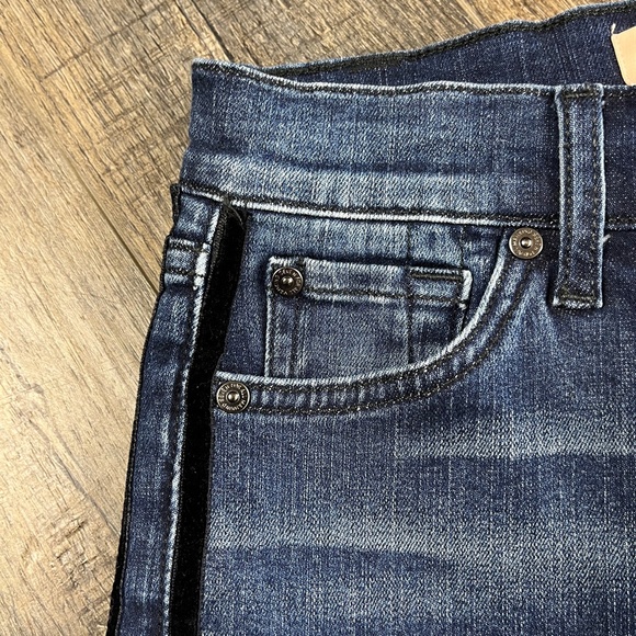 7 For All Mankind Ankle Skinny Jeans Pants Denim ((size 24)) - Picture 5 of 8